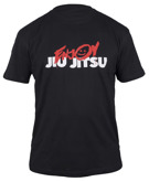 Okami enjoy jiu jitsu Tshirt - black